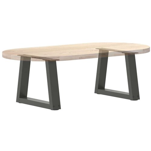  Noge blagovaonskog stola V-oblika 2 kom antracit 30x(30-31 3)cm Slike