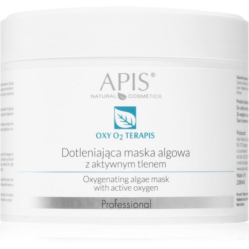 Apis Natural Cosmetics Oxy O2 TerApis oksigenacijska maska za utrujeno kožo 100 g Slike