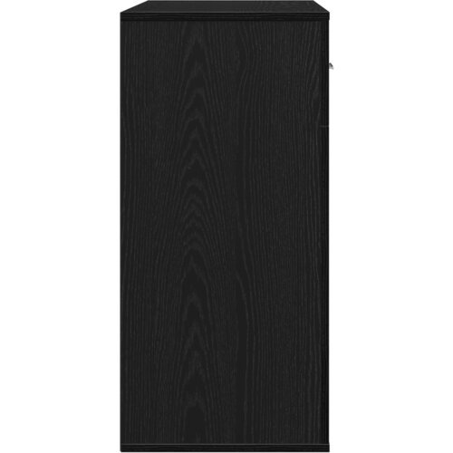 vidaXL Ormarić / Komoda Crni hrast 79 x 38 x 80 cm Konstruirano drvo Cene
