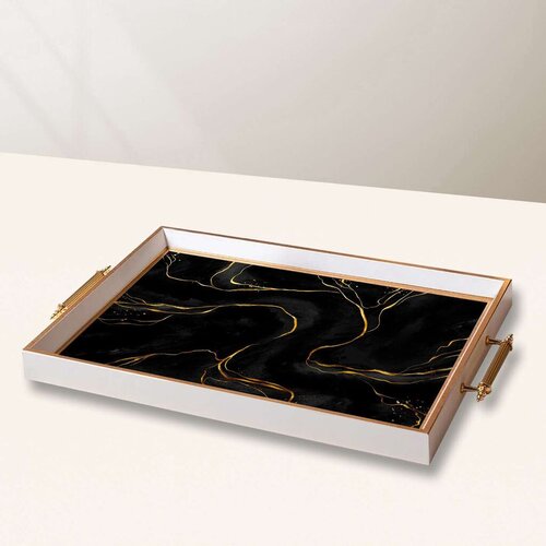 Aberto Design Poslužavnik TPB10006 50 x 29 x 3.5 cm, Šareni Cene
