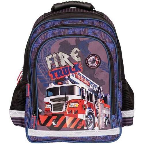 Scool anatomski ranac lite - fire truck Cene