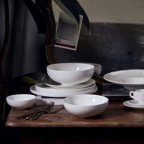 Maxwell williams Skledica Caviar Shine 15,5xh6cm / okrogla / umazano bela / porcelan, (5000199153) Slike