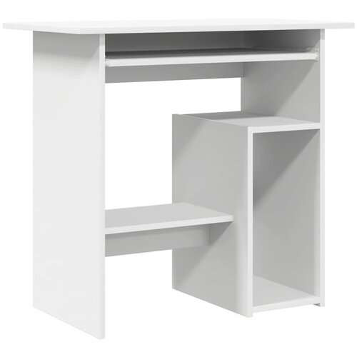 Maison Chic Pisalna miza - pisarniška miza - Računalniška miza bela 80x45x74 cm iverna plošča, (21785677) Cene