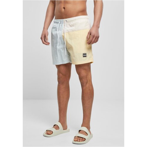 UC Men 3 Block Swim Shorts pastelcream Cene