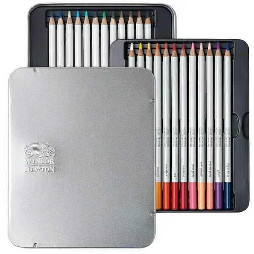 WINSOR & NEWTON Set olovki za crtanje Farb (24 Kom., Više boja)