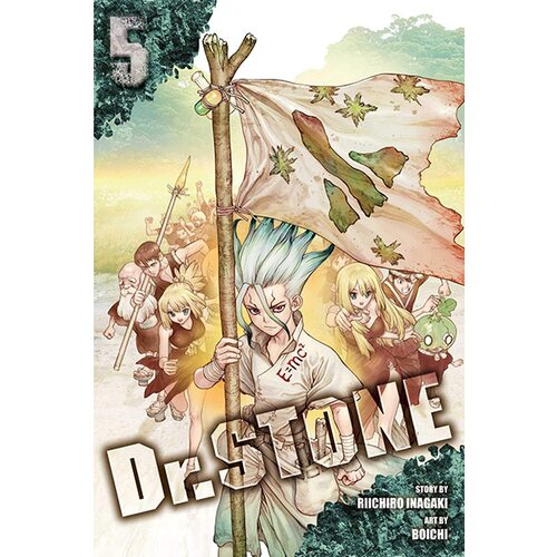 VIZ Media Riichiro Inagaki - Dr. Stone Vol. 5: Tale for the Ages Cene