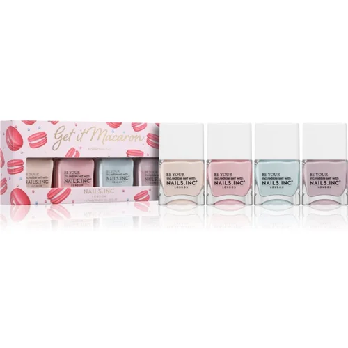 Nails Inc. Get It Macaron set lakova za nokte