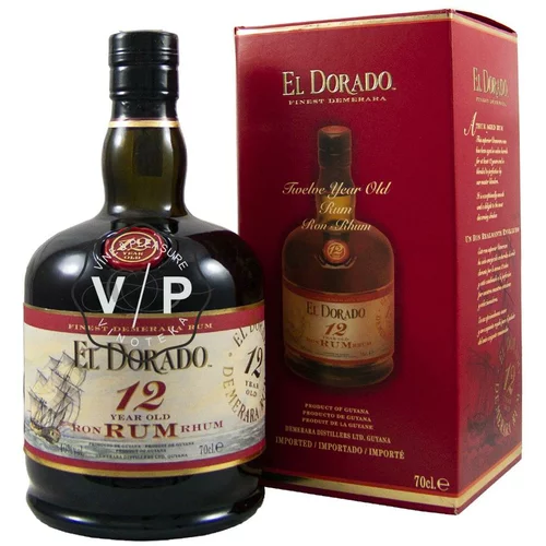  rum El Dorado 12 Let El Dorado + GB 0,7 l605418