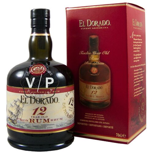  Rum El Dorado 12 YO 0.7L Cene