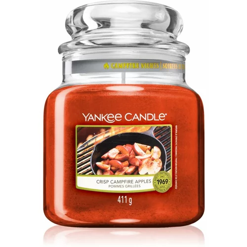 Yankee Candle Crisp Campfire Apples dišeča svečka 411 g unisex