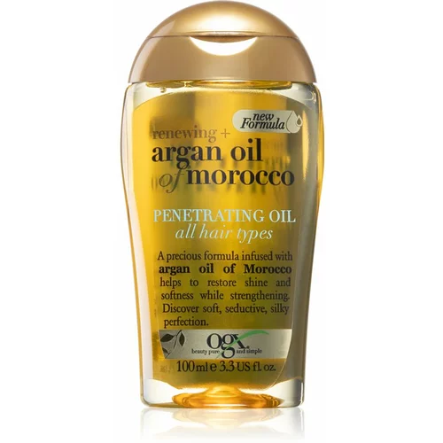 OGX Argan Oil Of Morocco hranilno olje za sijaj in mehkobo las 100 ml