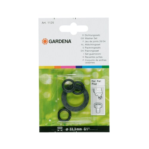 Gardena Komplet tesnil (ploščato tesnilo, 3 x O-tesnilo, 33,3 mm) Cene
