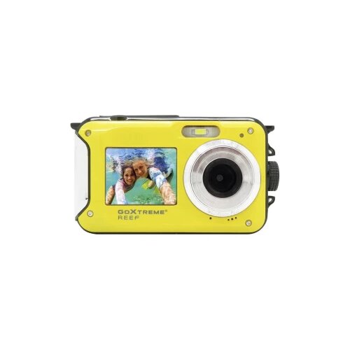 GoXtreme Digitalni fotoaparat Reef Yellow 24 MPix Žuta Full HD video zapis, Vodootporno do 3 m, Podvodna kamera, Otporan na udar Cijene