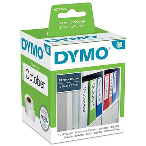 Dymo Nalepke 99019, 190 x 59 mm, original Cene