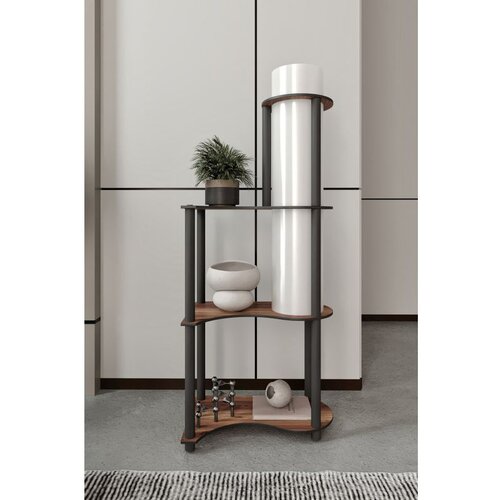 Opviq KS-11122 walnut floor lamp Cene