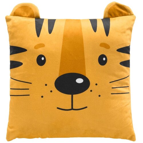 Douceur d intérieur Dječji jastuk od samta 40x40 cm Tigry – Cene