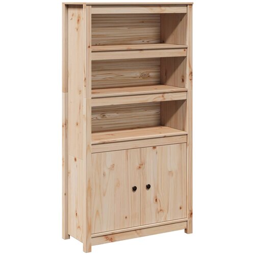 Maison Chic Visoka omara - Komoda - Predalnik 80x35x154 cm trdna borovina, (21717571) Slike