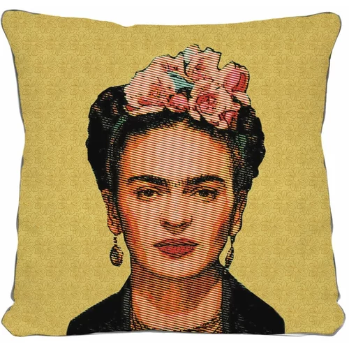 Madre Selva žuti jastuk Frida, 45 x 45 cm