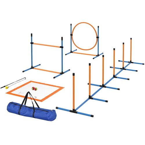  Agility set za pse 7 dijelova: Agility oprema za dresuru pasa set s preponama za igre i trening Slike
