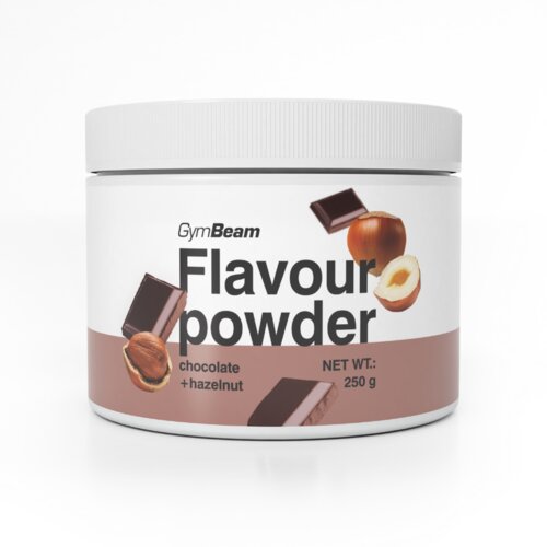 GymBeam Flavour powder 250 g čokolada- lešnik Cene