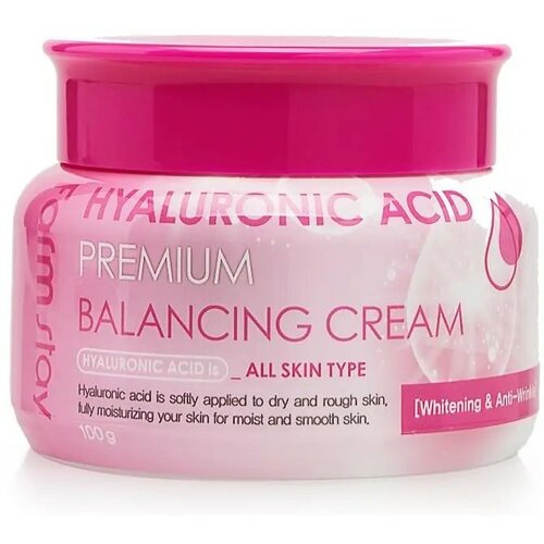 Farmstay hyaluronic acid premium balancing cream Slike