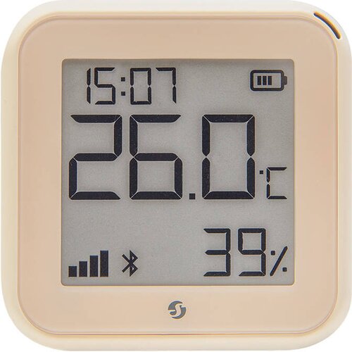 Switchbot SHELLY H&amp;amp;T GEN3 WIFI SENZOR TEMPERATURE IN VLAŽNOSTI (MOKKA), (5000291328) Slike