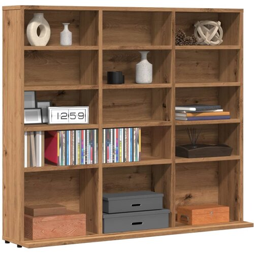 Cd ormarić Artisan hrast 100x23x89,5 cm izrađeno drvo Slike