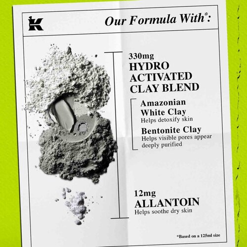 Kiehl&amp;#039;s Rare Earth Deep Pore Cleansing Mask maska za dubinsko či&amp;scaron;ćenje s glinom 125 ml Slike