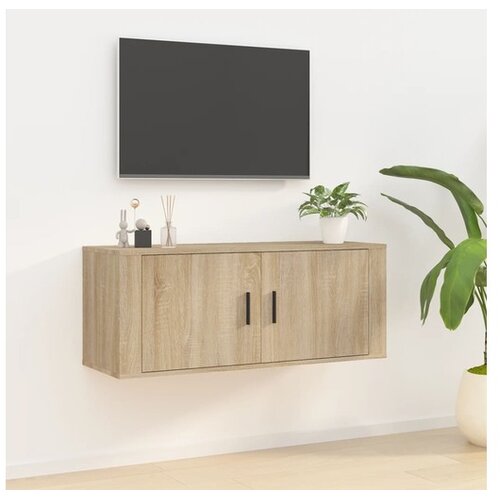  Zidni TV ormarić Boja hrasta sonome 100 x 34,5 x 40 cm Cijene