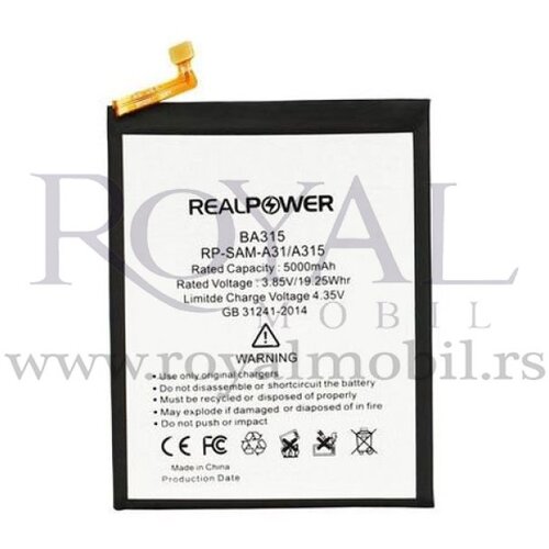 REAL POWER baterija za samsung A315 galaxy A31 Slike