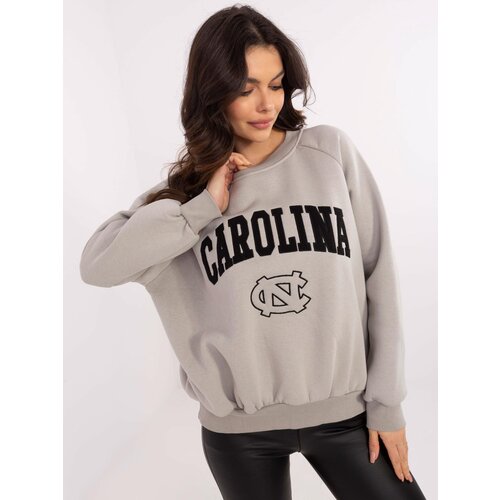 My Red Lips Sweatshirt-EM-BL-857-1.92P-grey Cene