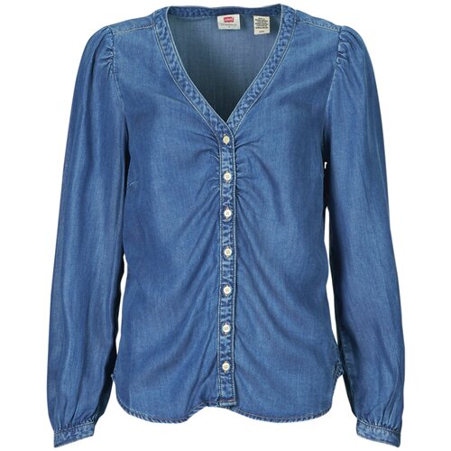 Levi&amp;#039;s ZENDA LS BLOUSE Plava Slike