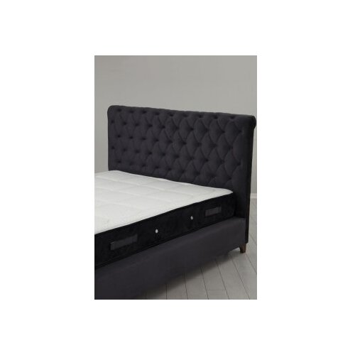 Hanah home deluxe set 160 x 200 anthracite dvostruki dušek, baza i uzglavlje Slike