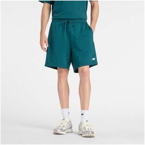 New Balance Kratke hlače & Bermuda Sport essentials french terry short 7 Zelena Cene