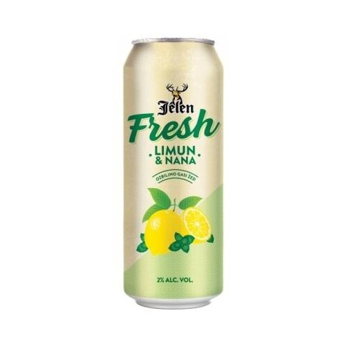 Jelen Fresh Pivo Limun-nana, Limenka 0.5L Cene