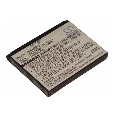 VHBW baterija za garmin Nüvifone G60, 1200 mah