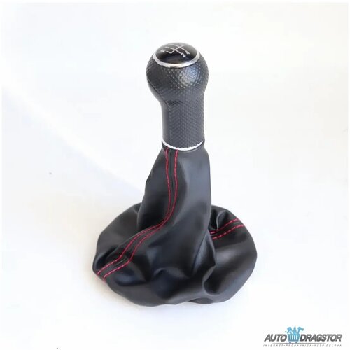 888 Car Accessories volkswagen passat B5/B5 1996-2005.6 ručica menjača 5 brzina sa crvenim krugom i crvenim koncem YCSK307A-6 Cene