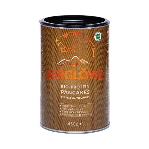 Berglöwe beljakovinske palačinke, bio Cene