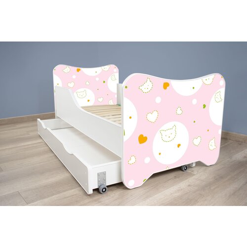  Dečiji Krevet 140X70Cm Happy Kitty + Fioka Kitty Slike