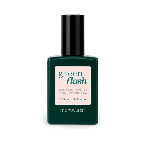 Manucurist green flash gel lak za nohte nude & rose - hortencia