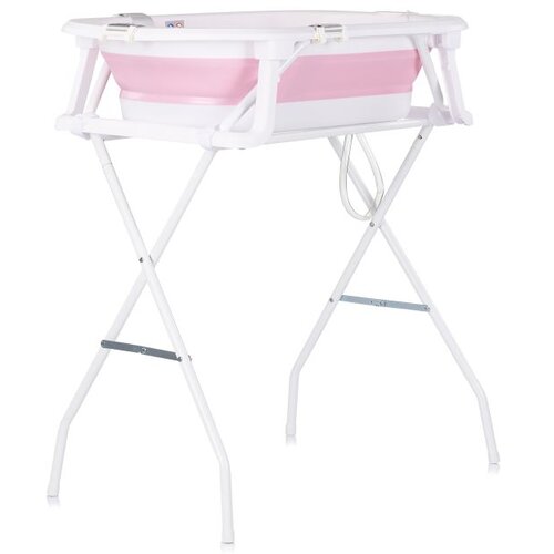 Chipolino kadica s umetkom za kupanje i stalkom Malibu (78 cm) - Pink Slike