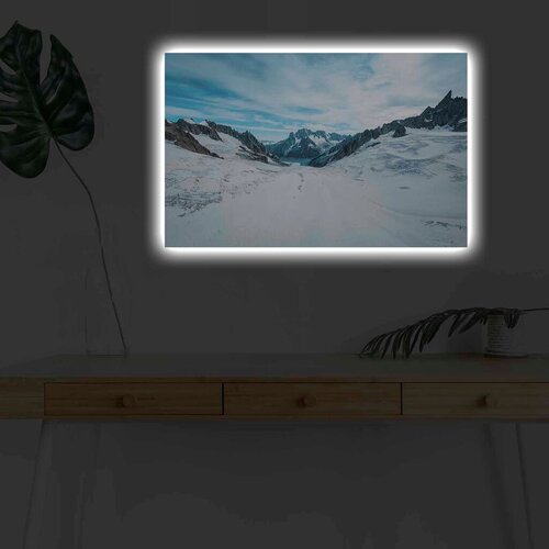 Wallity Zidna slika sa LED osvjetljenjem 4570KARDACT - 034, 45x70 cm Cene