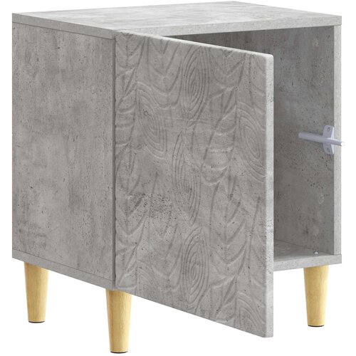  Noćni ormarić 2 pcs Betonska siva 43 x 34,5 x 50 cm Slike