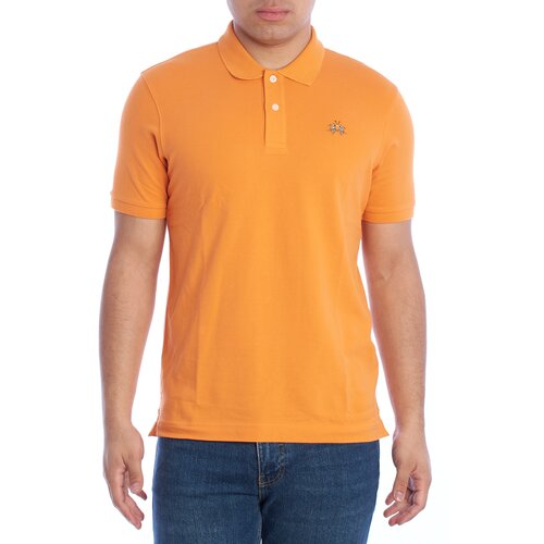 La Martina Polo majice kratki rokavi YMP002-PK001-02163 Oranžna Slike
