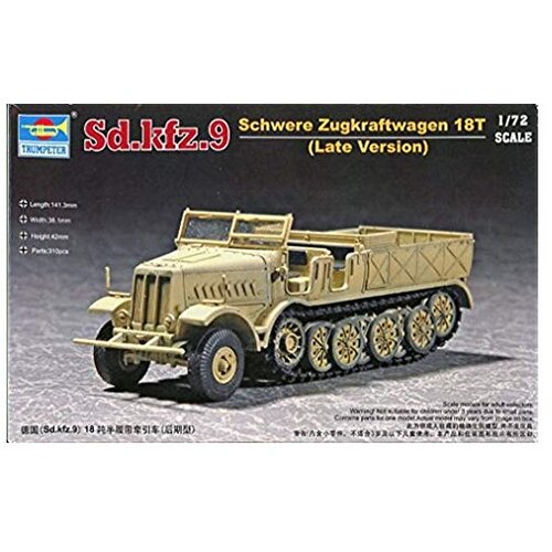 Trumpeter Sd.kfz.9 Schwere Zugkraftwagen 18T (late version), (21313123) Cene