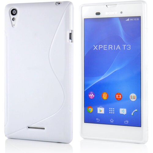  S silikonski ovitek SONY Xperia T3 bel Slike