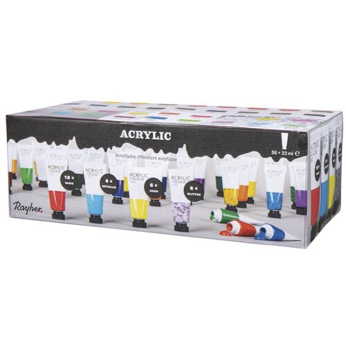 RAYHER Set akrilnih barv 36x22 ml, (22005328) Cene