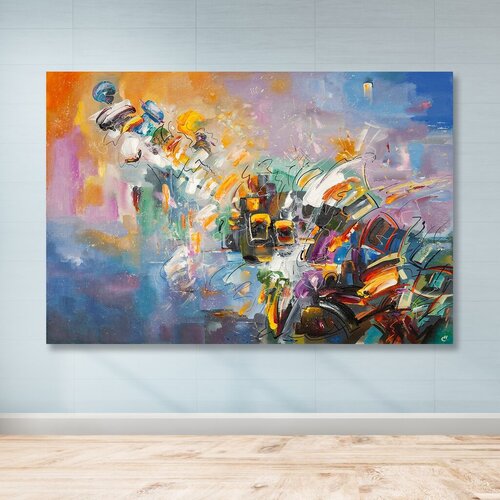 Wallity Zidna slika DEV6713, 100x140 cm Cene