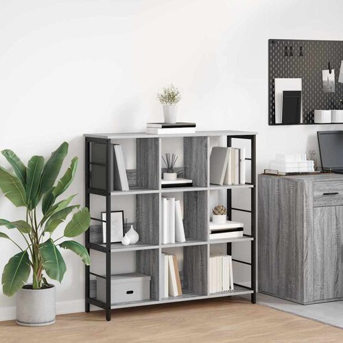 Polica Siva Sonoma 102 x 32 x 104,5 cm Konstruirano drvo Cene