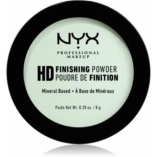 NYX Professional Makeup High Definition Finishing Powder puder odtenek 03 Mint Green 8 g